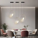 Rotatable Magpie Bird Metal Pendant Light in Gold or Silver