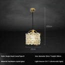 GobekUsa French Light Luxury Bedroom Chandelier Cream Style Romantic Garden Decor