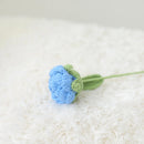 GobekUsa Knitted Rose Bouquet DIY Crochet Wedding Mother's Day Gift