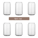 GobekUsa Glass Cup Set with Bamboo Lid: Bubble Tea, Coffee, Wine, Milk Tea Mug.