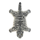 GobekUsa Boho Black Bear Rug 80x120cm: Hand Tufted Animal Shaped Area Carpet
