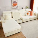 GobekUsa Jacquard L Sofa Seat Cover Protector: Stretchable, Washable, Thick Slipcovers