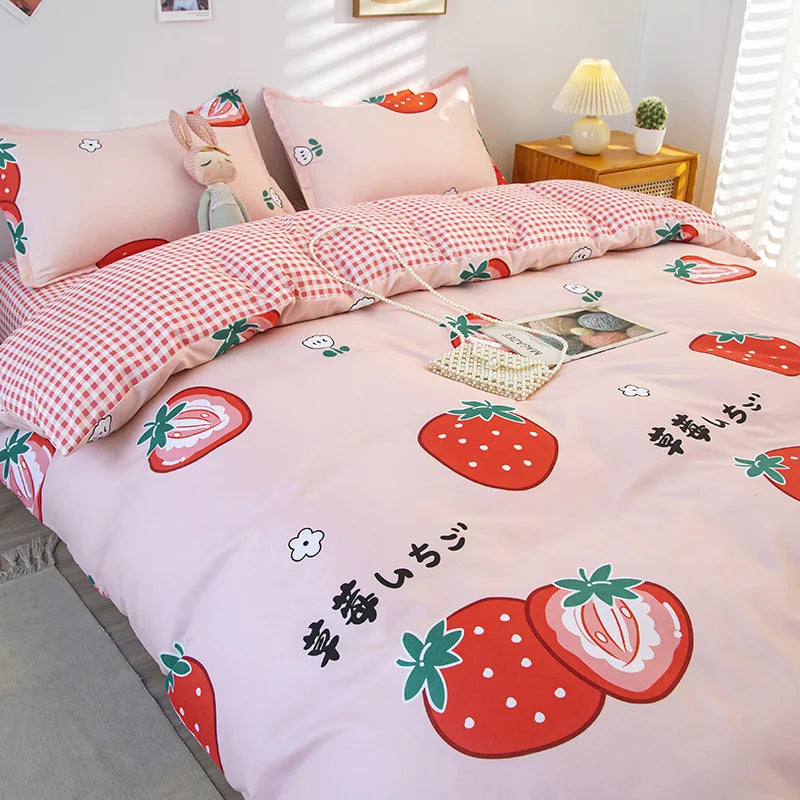 GobekUsa Lattice Plant Geometric Pattern Bedding Set with Sheet Pillows, photo 14 of 30