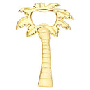 GobekUsa Coconut Tree Bottle Opener in Silver & Gold: Wedding Kitchen Tool