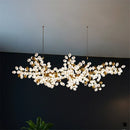 GobekUsa Gold Grape Luxury Glass Pendant Chandeliers for Living Room and Kitchen