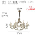 GobekUsa Crystal Chandelier: Luxe Nordic Bedroom Living Room Pendant Light