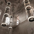 GobekUsa Heavy Glass Modern Chandelier Pendant Lamps for Living Room, Dining Room, and Store