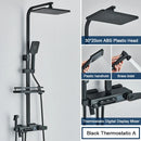 GobekUsa Digital Display Shower System with Thermostatic Control and Tub Spout