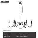 Vintage Black and Gold Metal Pendant Light