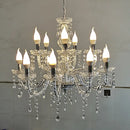GobekUsa Crystal Light Road Guide Wedding Hall Candle Light European style Pendant