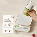 GobekUsa Glass Spice Dispenser Salt Shaker Sealed Spice Container Peppers Jar