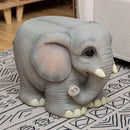 GobekUsa Animal Resin Sculpture Footstool Seat - Creative Cartoon Statue Chair Stool