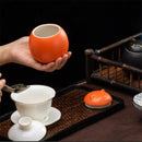 GobekUsa Lucky Cat Tea Storage Jar: Cute Ceramic Can for Household Tea and Candy Storage