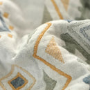 GobekUsa Cotton Gauze Geometry Summer Blanket
