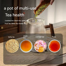GobekUsa Glass Teapot for Home & Restaurant Brewing - Transparent High Borosilicate Material