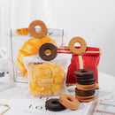 GobekUsa Black Walnut Donuts Bag Clip: Wooden Sealing Clips for Stylish Kitchen Organization