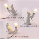 GobekUsa Cat Resin Table Lamp for Children's Bedroom and Home Decor