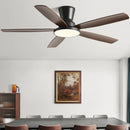 GobekUsa 72" DC Ceiling Fan Light Remote Control Strong Winds Living Room Mute Chandelier