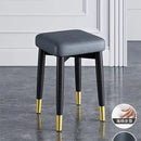 GobekUsa Low Square Stool Bench for Dining Kitchen Portable Table Furniture
