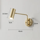 GobekUsa Adjustable E27 LED Wall Lamp Sconces Indoor Lighting Home Decor Bedroom Fixture