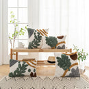 GobekUsa Bohemian Loop Plush Cushion Cover for Living Room Sofa