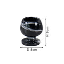 GobekUsa Grand Antique Marble Candlestick Holder: Modern French Fireplace Dining Table Centerpiece