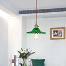 GobekUsa Glass Flounce LED Pendant Light - Stylish Nordic Design