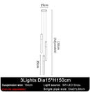 GobekUsa LED Chandelier: Modern Staircase & Kitchen Pendant Light for Home Decoration