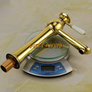 GobekUsa Gold Basin Faucet with Ceramic Mixer Tap - Bathroom Torneiras Para Banheiro