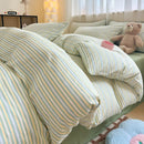 GobekUsa Cartoon Printed Cotton Quilt Cover Set - Soft, Breathable, Colorfast Bedding