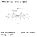 GobekUsa LED Ceiling Chandelier Nordic Living Dining Room Bedroom Lighting Fixture