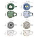 GobekUsa 3D Cartoon Animal Coffee Mugs - Unique Handmade Gift