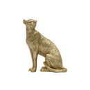 GobekUsa Leopard Print Cheetah Resin Crafts: Realistic Home Office Decor