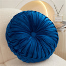 GobekUsa Dutch Velvet Round Seat Cushion: Modern & Comfortable Back Support for Living Room.