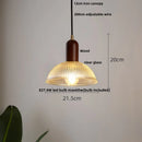 GobekUsa Glass LED Pendant Light Chandelier for Modern Home Decor