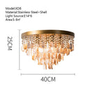 GobekUsa Crystal LED Ceiling Lamps: Modern Chandeliers for Home Decor & Elegant Lighting
