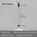 GobekUsa LED Bedside Pendant Light for Minimalist Home Decor