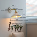 GobekUsa Ceramic LED Wall Lamp Bedroom Kitchen Bathroom Mirror Bedside Stair Light