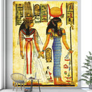 GobekUsa Egyptian Psychedelic Murals Tapestry Wall Hanging Hippie Bohemian Tarot Decor