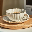 GobekUsa Ceramic Afternoon Tea Cup Set for Breakfast Lemon Tea Milk Coffeeware