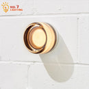 GobekUsa Dimple Potato Chip Round LED Wall Lamp for Modern Minimalist Atmosphere