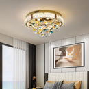 GobekUsa Crystal Flower LED Ceiling Light - Modern Home Decor.