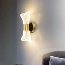 GobekUsa Crystal Wall Lamp for Bedroom Living Room Aisle Lighting