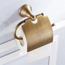 GobekUsa Bronze Bathroom Accessories Set: Towel Rack, Toilet Brush Holder, Soap Dish, Towel Shelf