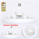 GobekUsa Ceiling Fan & Light Combo with Remote Control, Silent Operation, E27 Base