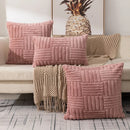 GobekUsa Geometric Design Cushion Cover Set for Stylish Sofa Decor Home Living