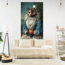 GobekUsa Funny Cats Meme Tapestry Animals Printed Wall Hanging for Home Decor