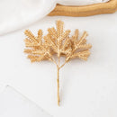 GobekUsa Golden Frost Artificial Branches for Home Decor, Wedding & Photography Background