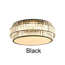 GobekUsa Crystal LED Ceiling Lamp for Living Room Bedroom Study