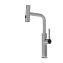 GobekUsa Digital Display Single Lever Brass Kitchen Faucet - Hot Cold Pull Out Mixer